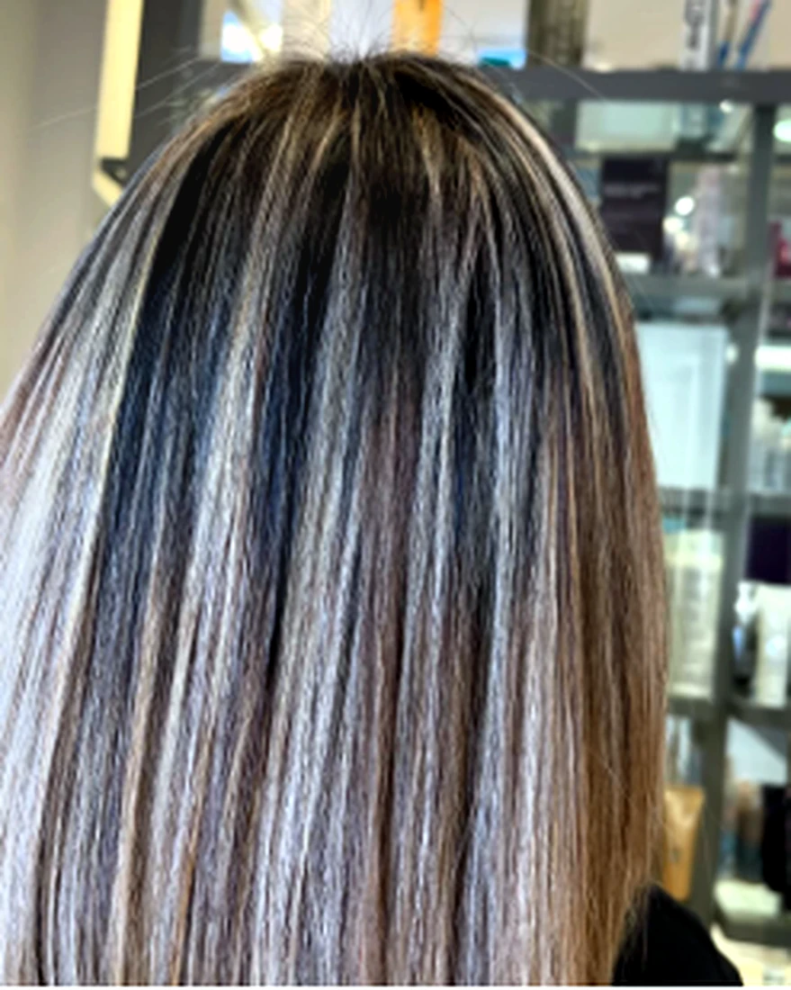 Salon hair styling by Sahar